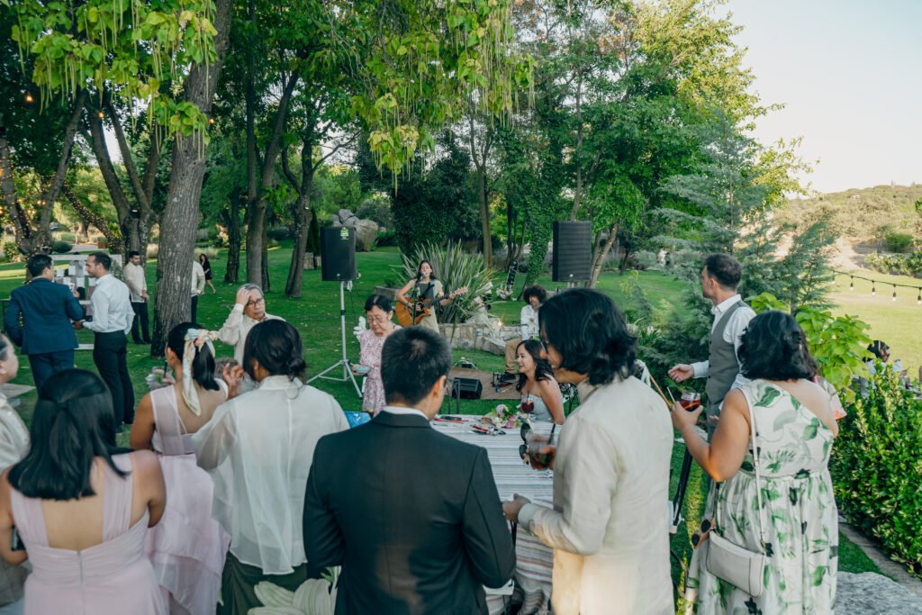 Destination Weddings on the Costa Blanca Anna and Veronica's destination wedding at Finca El Gasco with live music by Tyna Ros